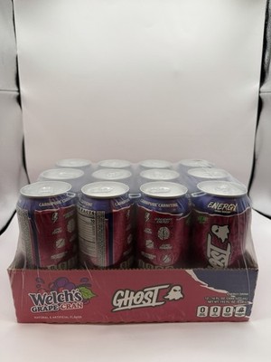 GHOST Energy Drink Grape Cran 16 oz Cans (Pack of 12) **LIMITED EDITION**