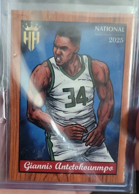 2025 National Humongous Hoard Giannis Antetokounmpo #NSCC-5 /100
