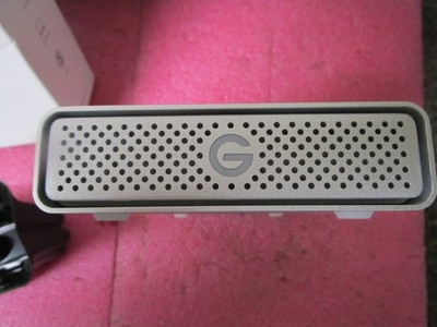 G-Technology G-Drive 4TB Desktop External HDD - No power adapter
