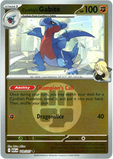 Cynthia's Gabite (Reverse Holo) - 110/217 - Ascended Heroes ASC - Pokemon NM/M