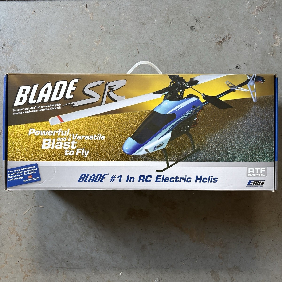 E-Flite Blade SR RTF RC Helicopter w/ Transmitter - Untested