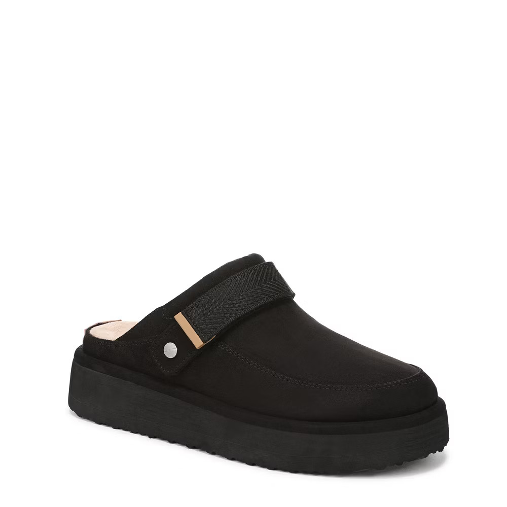 Dr Scholls Womens Chill Time Mule Black Micro 85 M 9290₽