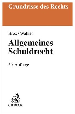 Hans Brox Allgemeines Schuldrecht