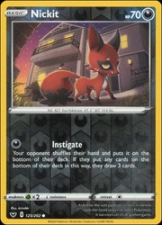 Nickit 125/202 Reverse Holo Sword & Shield Base Set