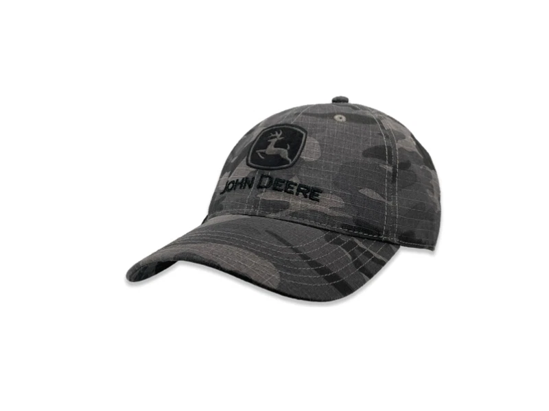 LP83279 - John Deere Storm Camo Ripstop Canvas Cap