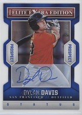 2014 Panini Elite Extra Edition Prospects 43/50 Dylan Davis #54 Auto 06z2