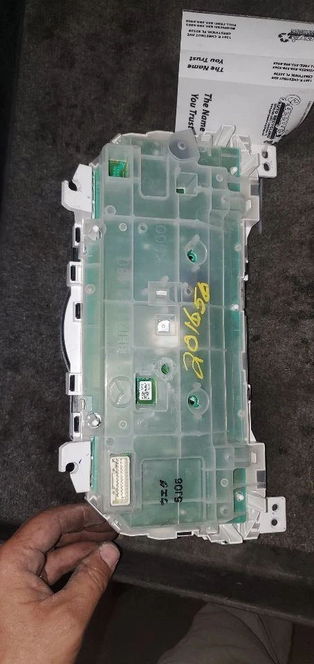 Speedometer Cluster MPH Without Tachometer Fits 14-16 MAZDA 3 529192 Foto 4 de 4