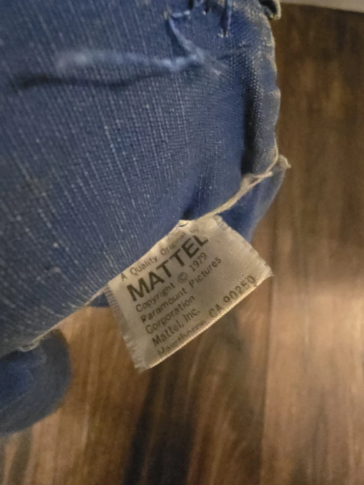 "Muñeco de trapo juguete Mork From Ork Mindy Robin Williams 1979 Mattel de colección 16""" Foto 3 de 3