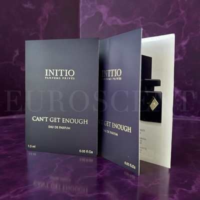 Initio Paris Can't Get Enough Sprayable Perfume Parfum Samples 1.5ml X 2pcs