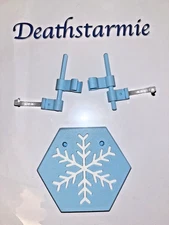 Snowflake Doll Stand Comes with two strap options - Adult Owner