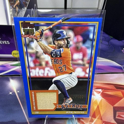2026 Topps Series 1 Jose Altuve Blue (RAW)