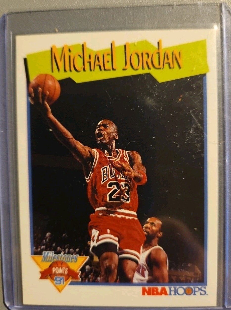 1991-92 Hoops #317 Michael Jordan