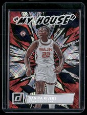 2026 Donruss WNBA #9 Saniya Rivers My House DIAMOND