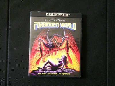 Forbidden World (Collector's Edition) 4K UHD + Blu-ray Shout Factory