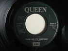 Queen Thank God It's Christmas 7" Vinyl UK 1984 EMI A3/B3 1st Press Single G+