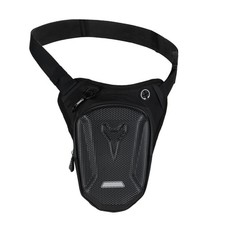 Motorcycle Hard Shell Waist Pack, Waterproof Drop Leg Bag, Riding, Hiking, Men