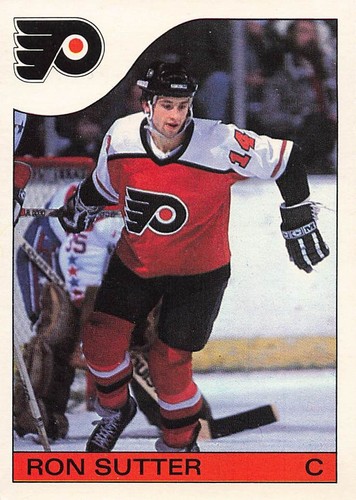 Ron Sutter #6 1985 O-Pee-Chee card