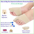 toe bunion corrector straightener hallux valgus big splint relief foot pain pedi