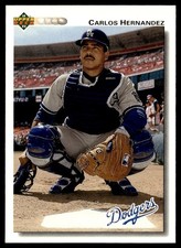 1992 Upper Deck Carlos Hernandez Los Angeles Dodgers #797
