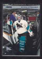 2001-02 STADIUM CLUB #115 MIIKKA KIPRUSOFF San Jose Sharks Hockey Card - MINT
