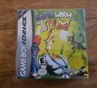 Earthworm Jim Nintendo Game Boy Advance GBA In Box With Manual