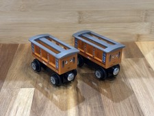 Thomas Friends Wooden Railway Train Tank Engine Annie Clarabel EUC