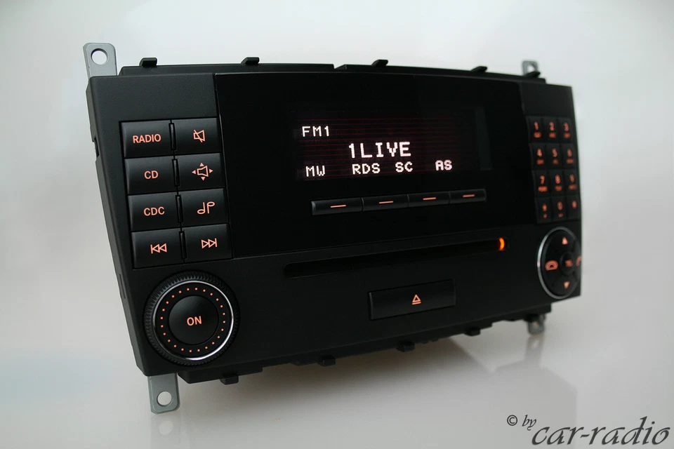 Original Mercedes W203 Radio MF2530 Bluetooth MP3 Audio 20 S203 CL203 C-Klasse - Bild 3 von 4