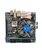 ASRock B460M-ITX/AC  B460M MotherboardW/ Intel i5-10400 CPU & 1X16GB RAM & I/O