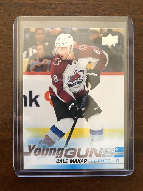 CALE MAKAR 19 20 Upper Deck UD Rookies Box Rookie Card 25 Colorado 