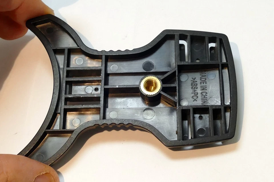 Multi Soporte 3 Flash Trípode Soporte Adaptador 1/4" Tornillo Latón Foto 3 de 4