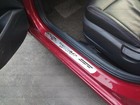 For Mazda 6 Accessories Stainless Steel Door Sill Cover Protectors Scuff Plate