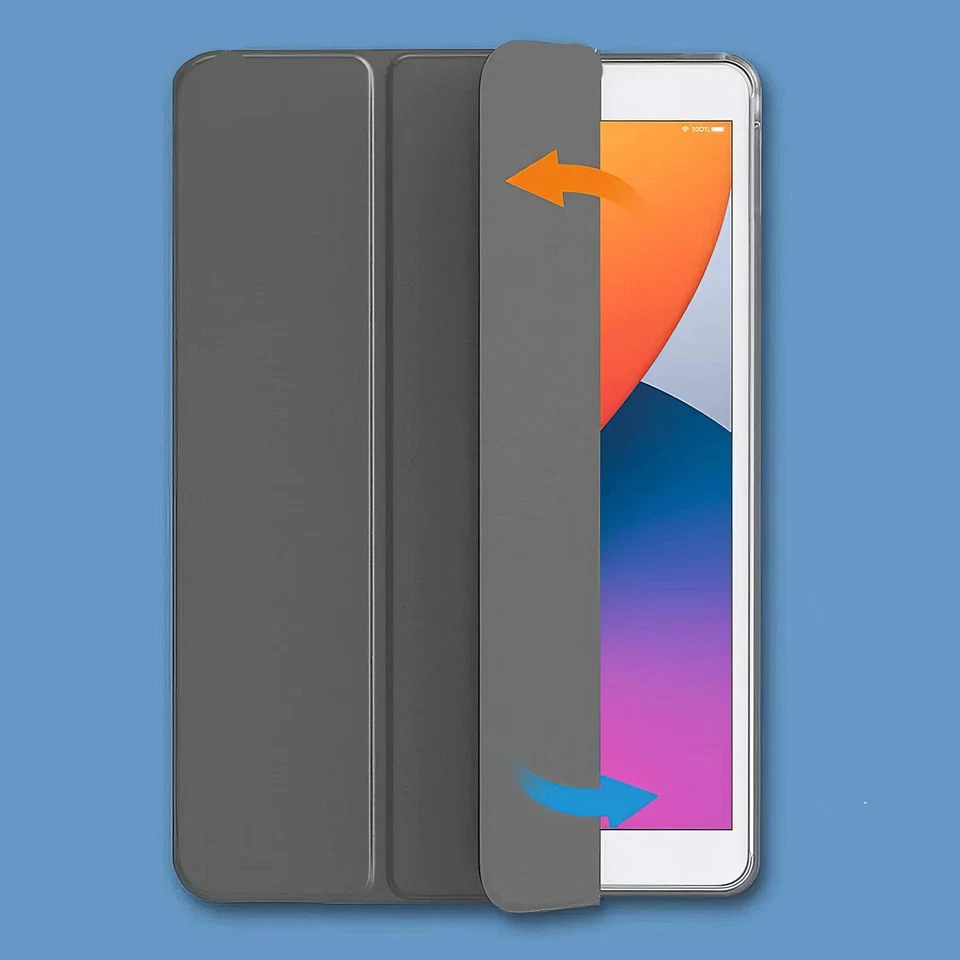 Custodia Slim per iPad 2-10 Generazione 9.7-10.2-10.9" Smart Cover Protettiva - Immagine 2 di 4