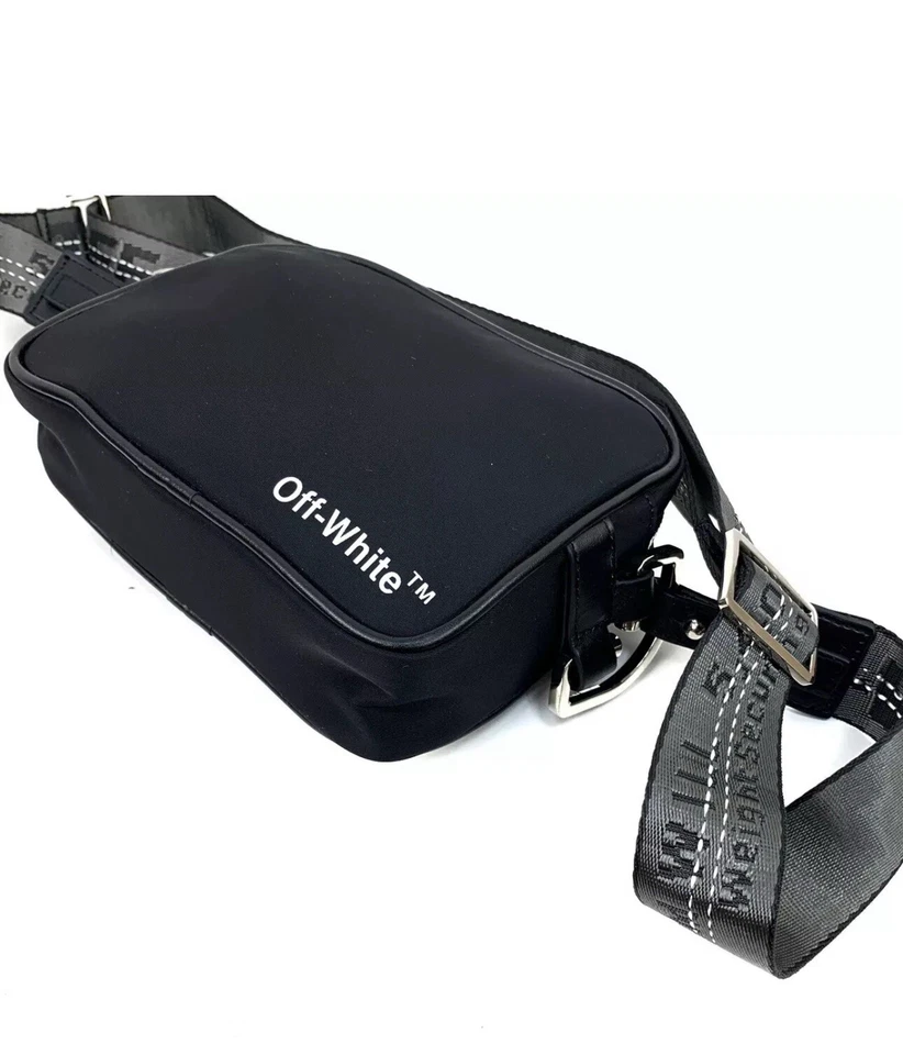 Bandolera bandolera de nailon blanco roto Virgil Abloh. ENVÍO EL MISMO DÍA ✅ Foto 3 de 4