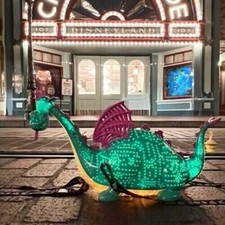 Disney Parks lightup Elliot Dragon Popcorn Bucket Main Street Electrical Parade