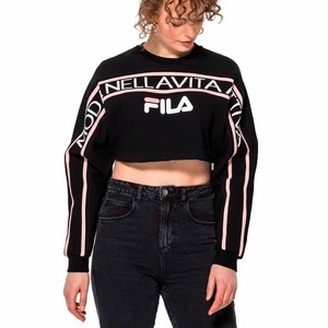 fila sweater black