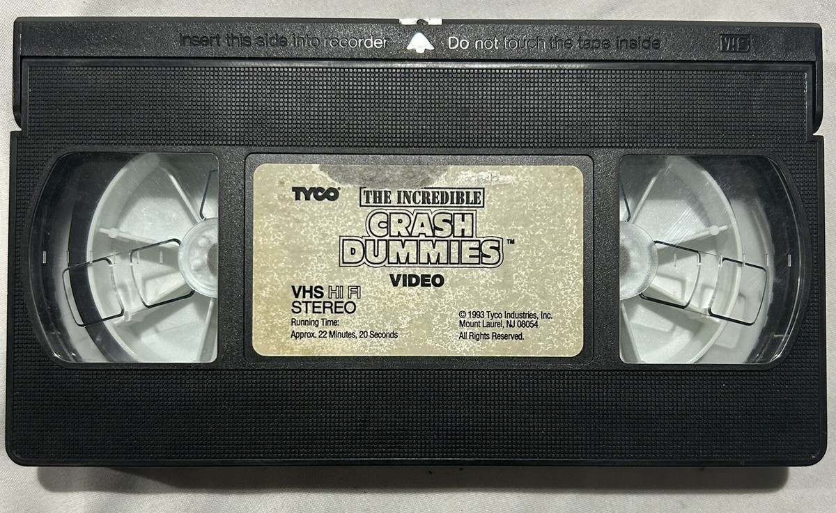 動作確認済 EXTREME「Baltimore 95. 3.7」 VHS The Incredible Crash Dummies Video VHS Tape TYCO 1993 ALL VHS BUY