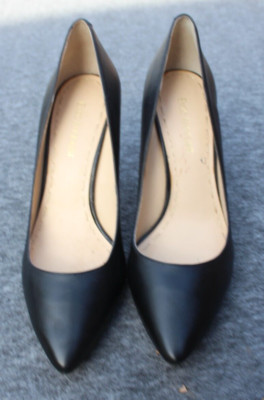 Enzo Angiolini Pumps Stiletto Black Size 9.5M 3.5'' Heels Luxury ''eacallme'' EUC