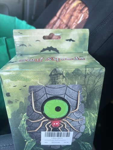 Gemmy Halloween Spider SpyEYEder Doorbell Spooky Greetings Lights Sounds - Imagen 2 de 13