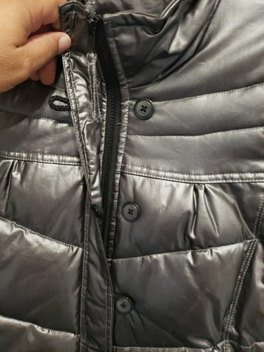 Cripple Creek Ranchwear Jacket Women XXL Silver Metallic Puffer Western Vest - Picture 3 of 9