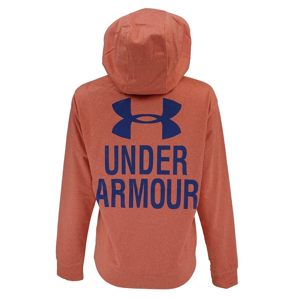 Mujer UA Under Armour Cold Gear Logo Atlético Gimnasio Cremallera Completa Sudadera con Capucha Nueva Con Etiquetas Foto 2 de 3