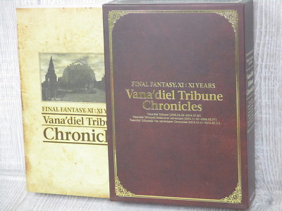 FINAL FANTASY XI 11 Vana'diel Tribune Chronicle Guide Game Fan Book 2014 SE16