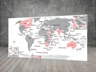 British Empire map CANVAS WALL POSTER PRINT 583