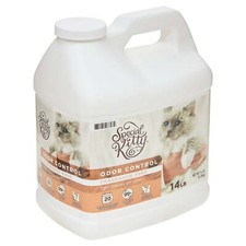 Scoopable Tight Clumping Cat Litter Fragrance Free 4 Lb. Recyclable Plastic