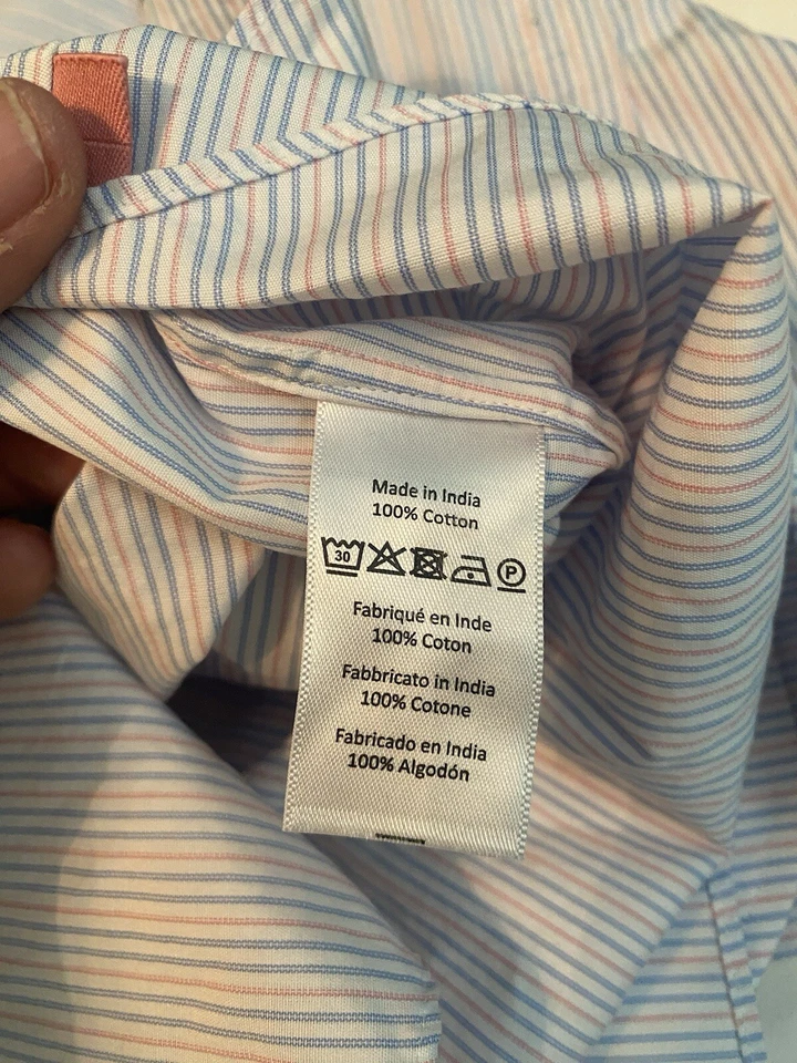 Camisa de vestir rosa para hombre London 16/41 Foto 4 de 4