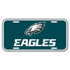 PHILADELPHIA EAGLES 6"x12" OFFICIAL LOGO LICENSE PLATE CAR NEW WINCRAFT 🦅