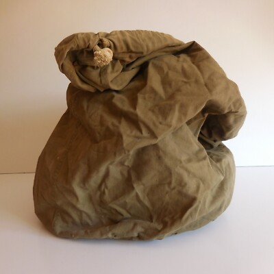 Sac militaire paquetage guerre made in USA 1940 1960 vintage armée