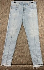 Adriano Goldschmied Womens Jeans Blue Skinny AG-ED 9R Same 30x27 Made in USA