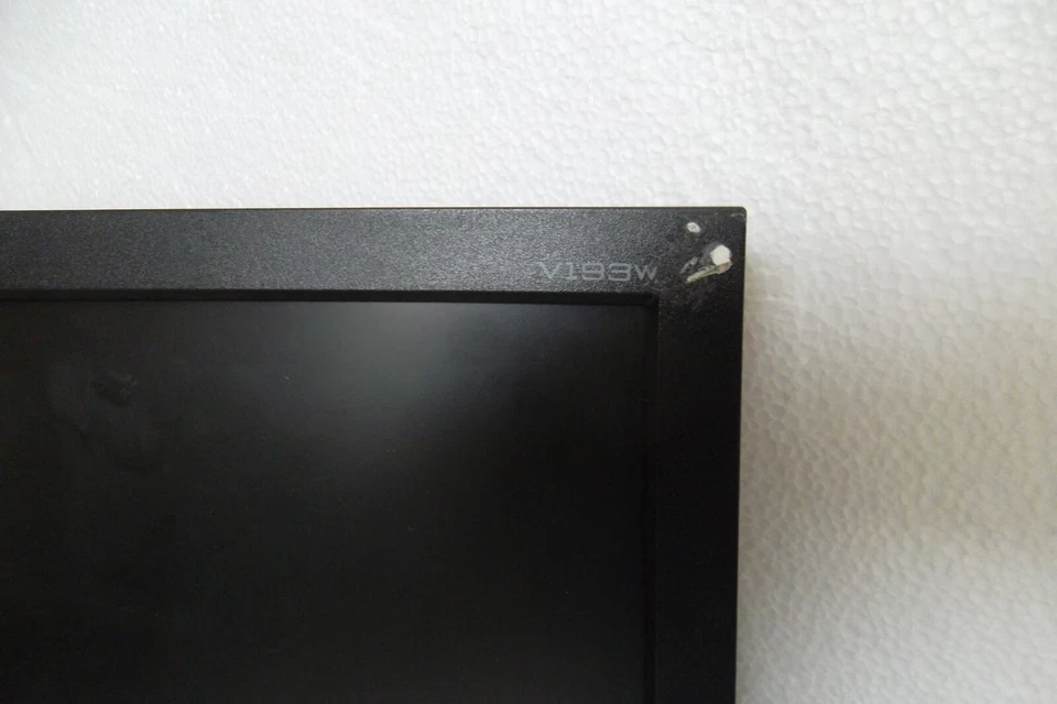 Acer V193w 19" LCD Monitor Black VGA DVI ET.CV3RP.001/E04 V193w EJb / EJBd - Image 4 of 4