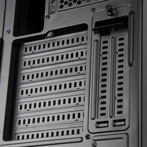 SilverStone Technology FARA R1 V2, Black Tempered Glass Side Panel, Mid-Tower - Picture 10 of 11