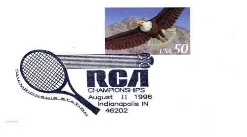 RCA CHAMPIONSHIPS STATION,  INDIANAPOLIS, IN  1996  FDC17049